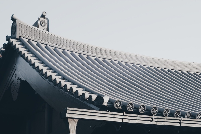 1080P, abstract, arch, rooftops, Asia