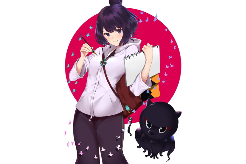 Fate/Grand Order, 1080P, Fate Series, Katsushika Hokusai (Fate/Grand Order)