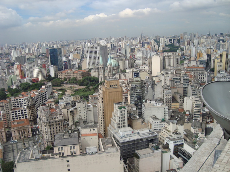 landscape, metropole, sao, aerial view, paulo, city, urban, building, 4K, brazil