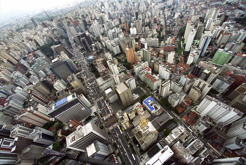 building, brazil, paulo, aerial, landscape, city, sao, metropole, urban, view, 4K