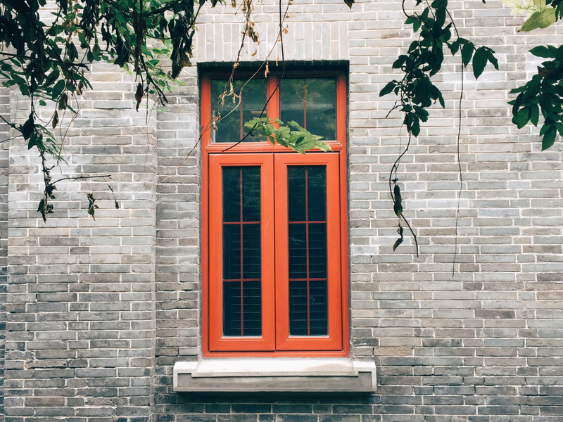 brick, tree, no people, nature, wall - building feature, building exterior, 4K, red, building, a person, outdoors, built structure, nanjing, be quiet