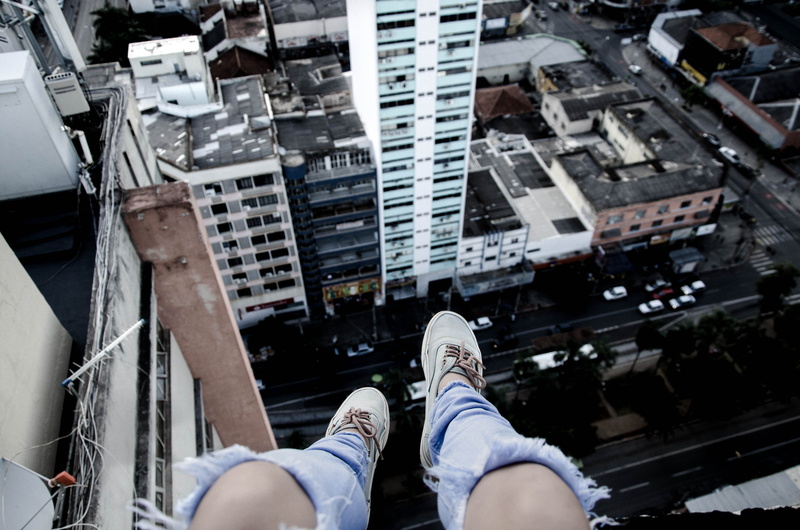 legs, cityscape, shoes, city, 4K, rooftopping, skyscraper