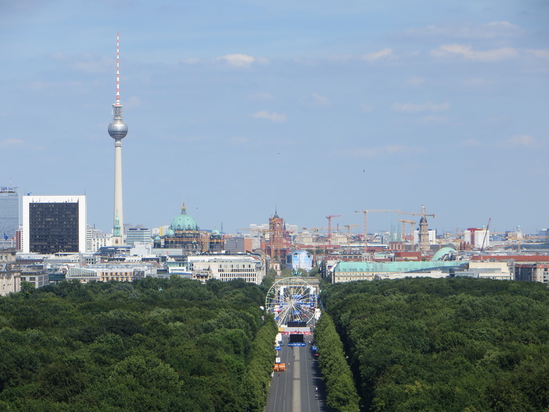 architecture, travel destinations, tall - high, famous Place, transportation, tourism, plant, germany, 4K, sky, outdoors, berlin, office building exterior