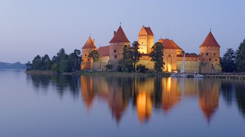 1080P, Trakai Island Castle, Castles