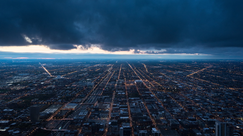 airplane, manhattan - New York City, building Exterior, top view, blue, travel, pollution, photo, day, scenics, panoramic, flying, tall - High, clouds