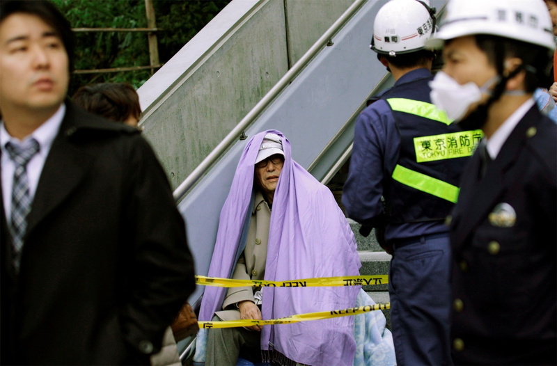outdoors, people, front view, security, group of people, adult, protection, safety, males, waist up, city, uniform, 1080P, earthquakes, hood - clothing
