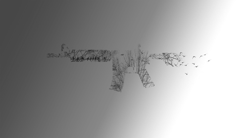 minimalism, Counter-Strike: Global Offensive, gun, 1080P, M4A4
