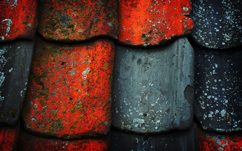 2K, tile, red, texture, black, tiles, roof