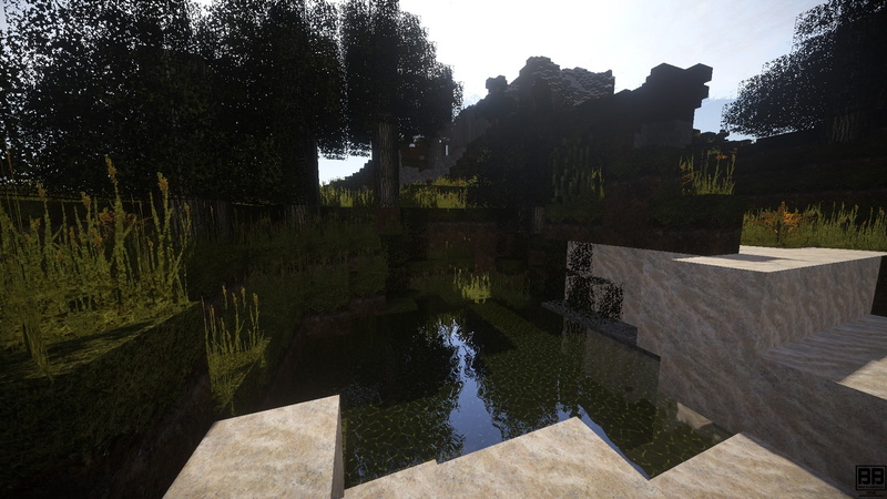 Minecraft, sky, nature, tranquility, outdoors, pixelated, 1080P, tranquil scene, game, water, lake, scenics - nature, growth, travel destinations, no people