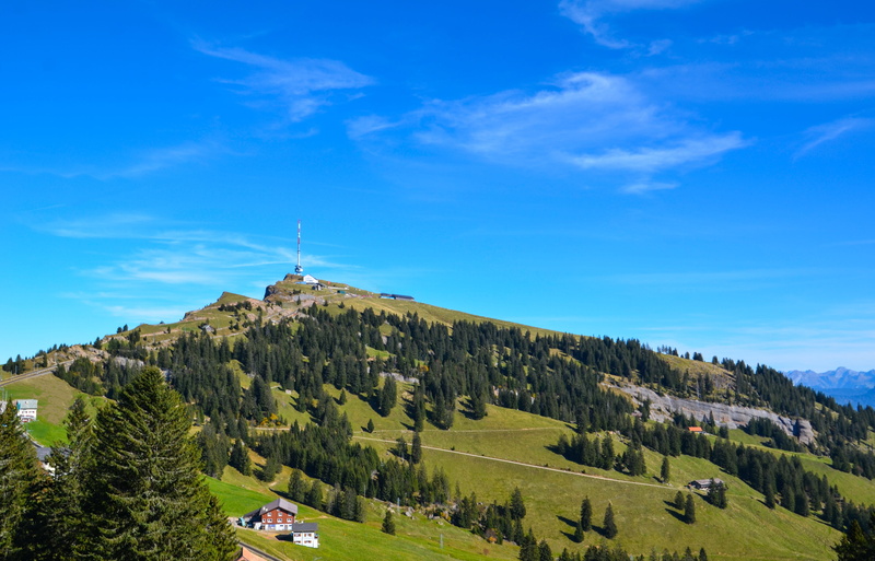 mountain summit, plant, scenics - nature, feiren, non-urban scene, architecture, central switzerland, building exterior, tree, switzerland, land, alpine