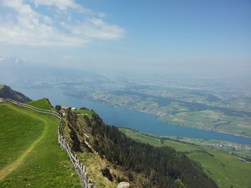 scenics - nature, rigi, nature, inner switzerland, landscape, hike, 2K, switzerland, tranquil scene, beauty in nature, central switzerland, green color