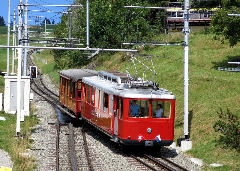 cable car, transportation, public transportation, plant, 2K, transport, railway station, railroad track, land vehicle, drive, catenary, rigi, locomotive