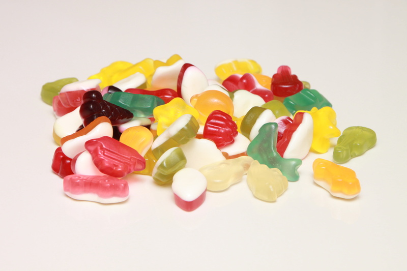 food, excess, close-up, white background, unhealthy eating, large group of objects, jelly, studio shot, shape, no people, food and drink, still life, abundance