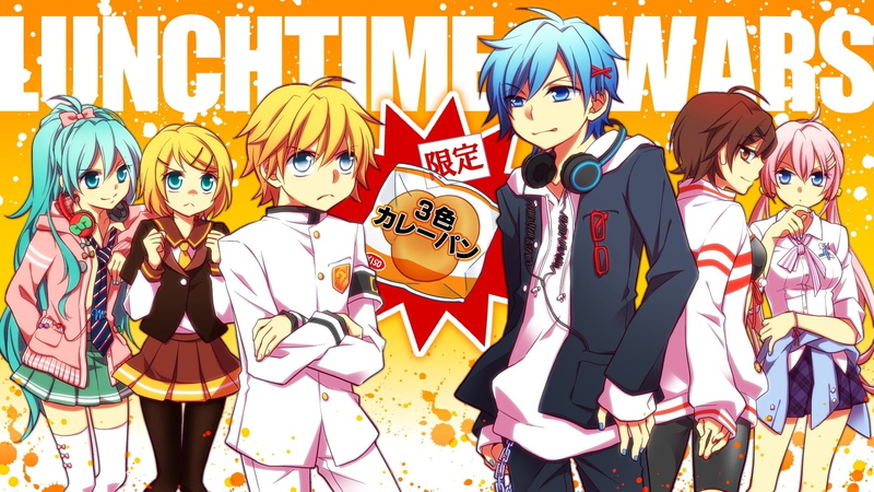 Vocaloid, Meiko (Vocaloid), Len Kagamine, Kaito (Vocaloid), Hatsune Miku, 1080P, Luka Megurine, Rin Kagamine, Anime