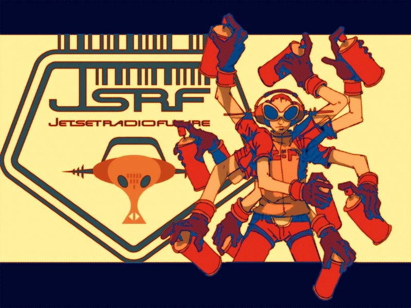 Logo, Video Game, 480P, Jet Set Radio Future