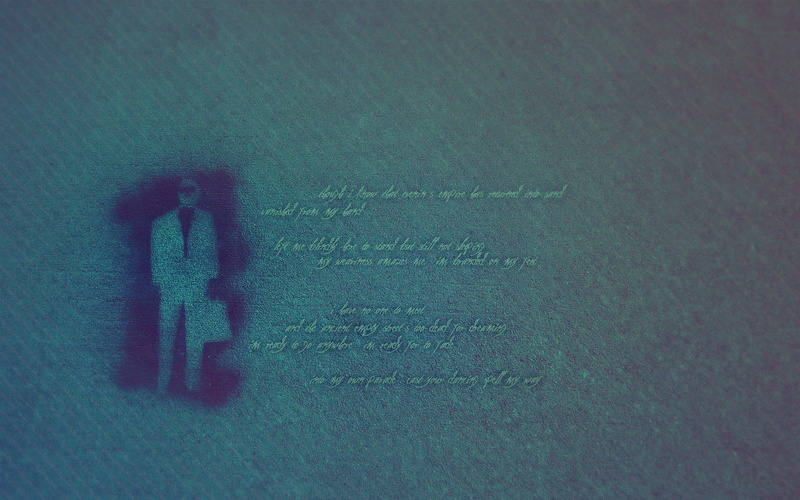 Stencil, blue, textures, quotes, 1080P, text