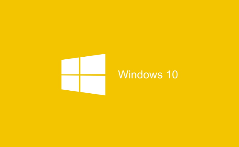 communication, Windows 10, global communications, technology, copy space, yellow background, no people, information, close-up, wireless technology