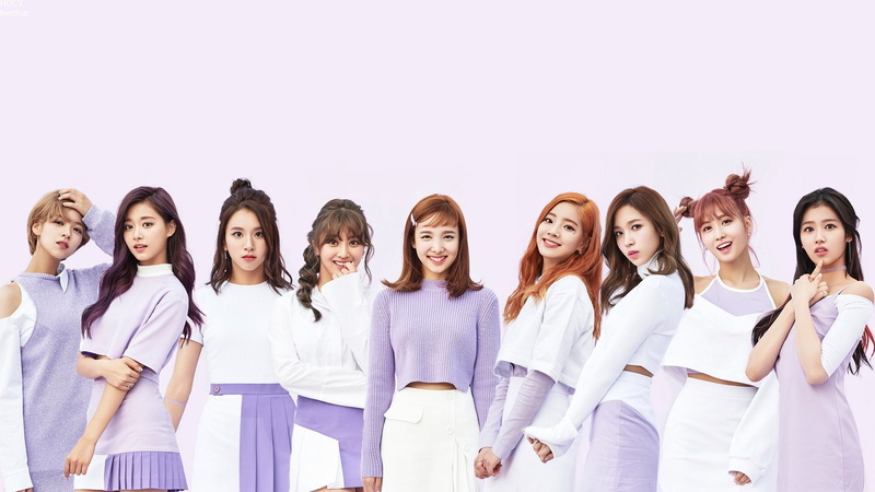 girls, hairstyle, friendship, Singer, Twice, child, looking at camera, indoors, 1080P, portrait, Girl Band, Redhead, in a row, togetherness, Brunette
