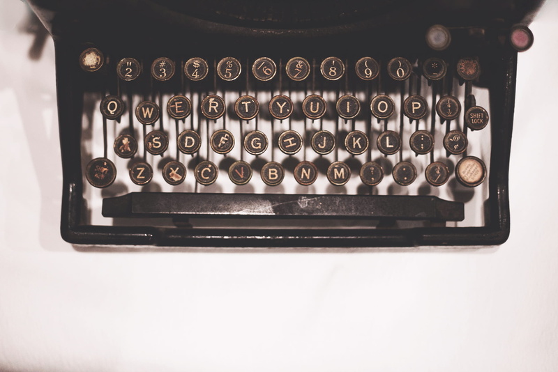photography, workspace, white, vintage, indoors, retro, alphabet, 1080P, the past, nostalgia, negative space, typist, analog, aerial, text, history, black