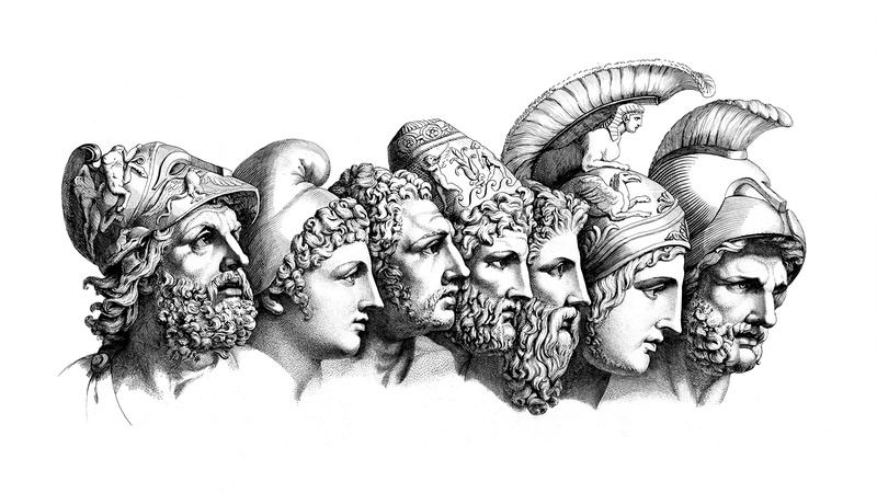 2K, Greek heroes from the Iliad, ancient greece, Menelaus Paris Diomedes Odysseus Nestor Achilles Agamemnon, Greek mythology, sketches, Wilhelm Tischbein