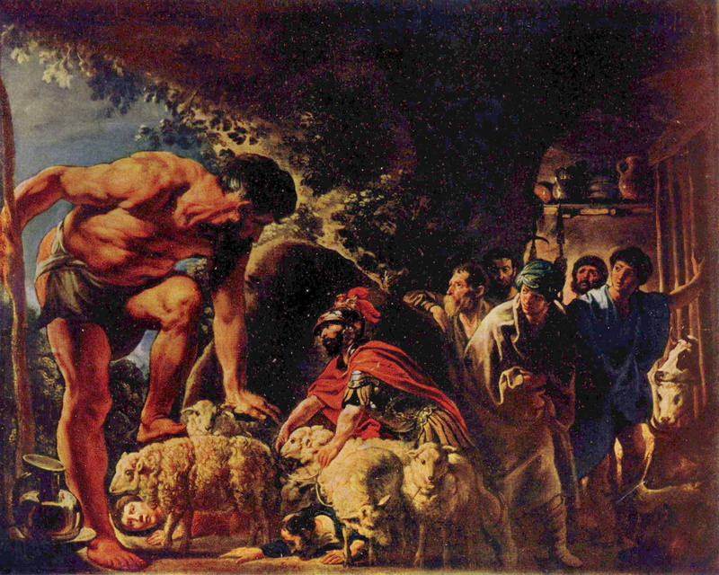 Oil Painting, artwork, Odysseus, 1080P