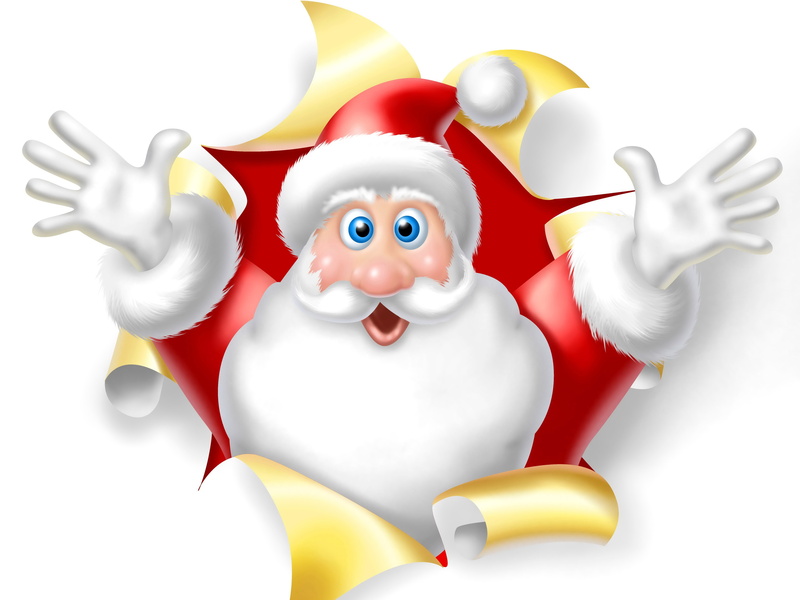 christmas, winter, 5K, year, santa, holidays, hat, claus