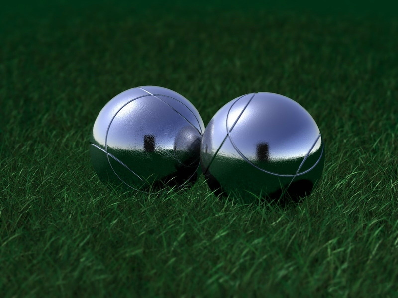 focus on foreground, celebration, close-up, leisure Games, nature, sphere, silver, field, no People, ball, two objects, soccer, still life, land, outdoors
