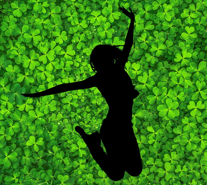green color, satisfied, happiness, jumping, full length, emotion, people, joy, love, happiness in life, dancing, leisure activity, outdoors, self love