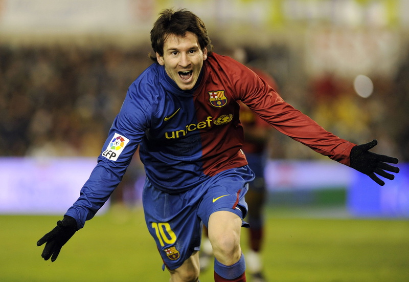 blue, barca, soccer, sports Team, competition, s, team, Lionel Messi, happiness, playing, motion, sports Clothing, nike, lifestyles, people, rivalry, portrait