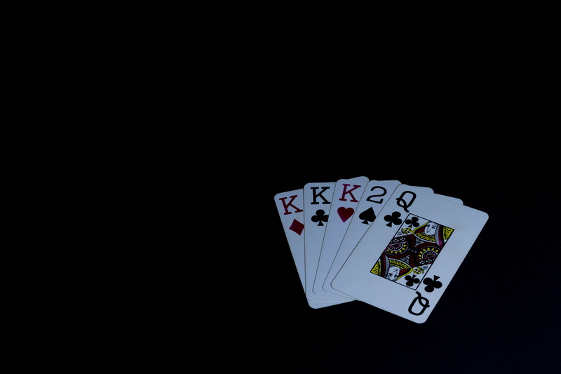 cards, playing, Card Game, arts culture and entertainment, close-up, Deck, studio shot, no people, Poker, Luck, five, 5K, casino, gambling, black background