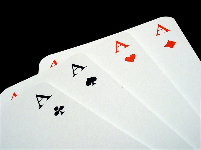 winning, opportunity, close-up, success, leisure activity, heart shape, relaxation, leisure games, indoors, ace, black background, 1080P, playing cards
