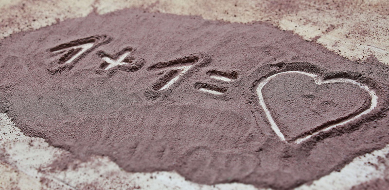 positive emotion, high angle view, selective focus, romantic, symbol, land, creativity, 1 heart, background, text, feelings, background image, happy, sand