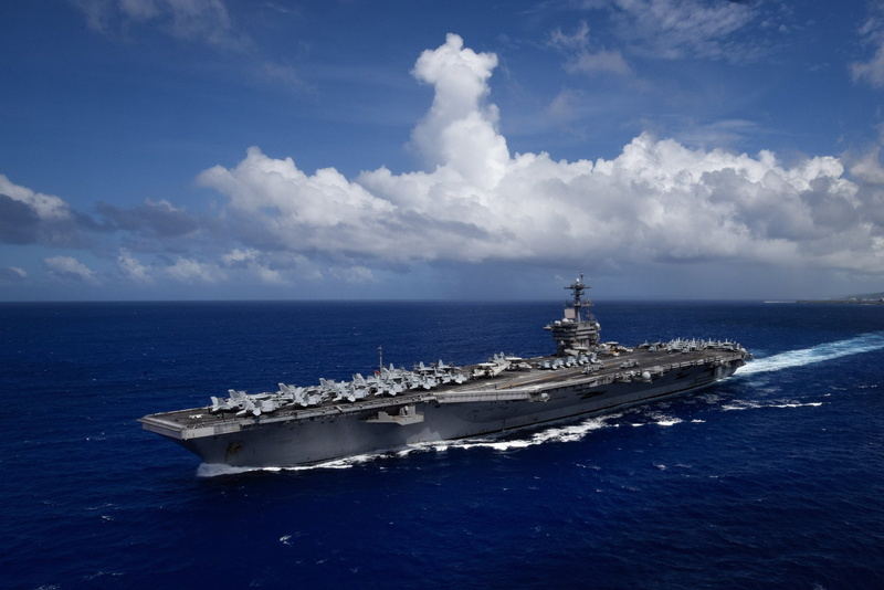 USS Theodore Roosevelt (CVN-71), 1080P, Warship, Aircraft Carrier, Warships