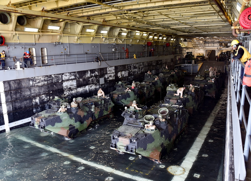 day, men, indoors, technology, aav, business, factory, united states, architecture, incidental people, united states marine corps, marines, real people