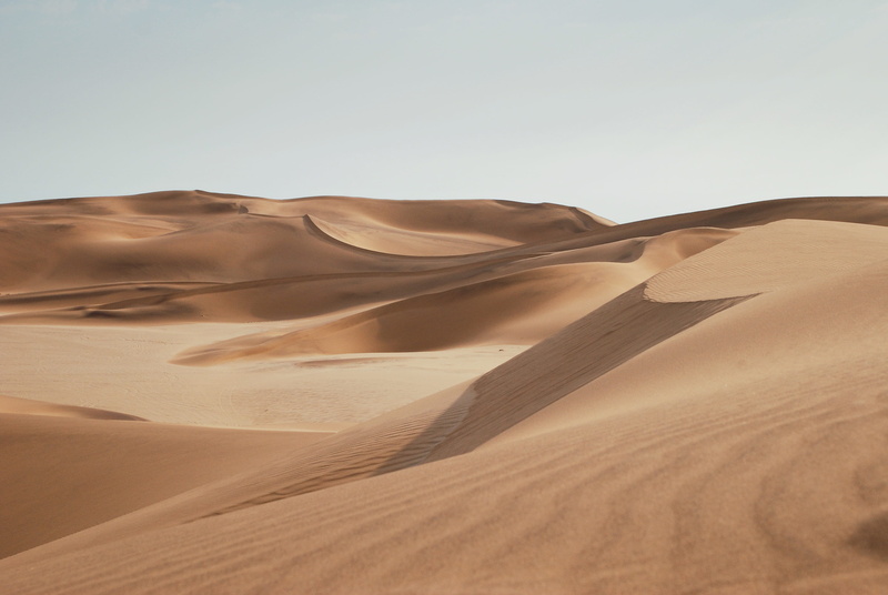 clear, land, sand, clear sky, landscape, environment, heat - Temperature, tranquility, travel Locations, Desert, north Africa, egypt, wilderness Area, blue
