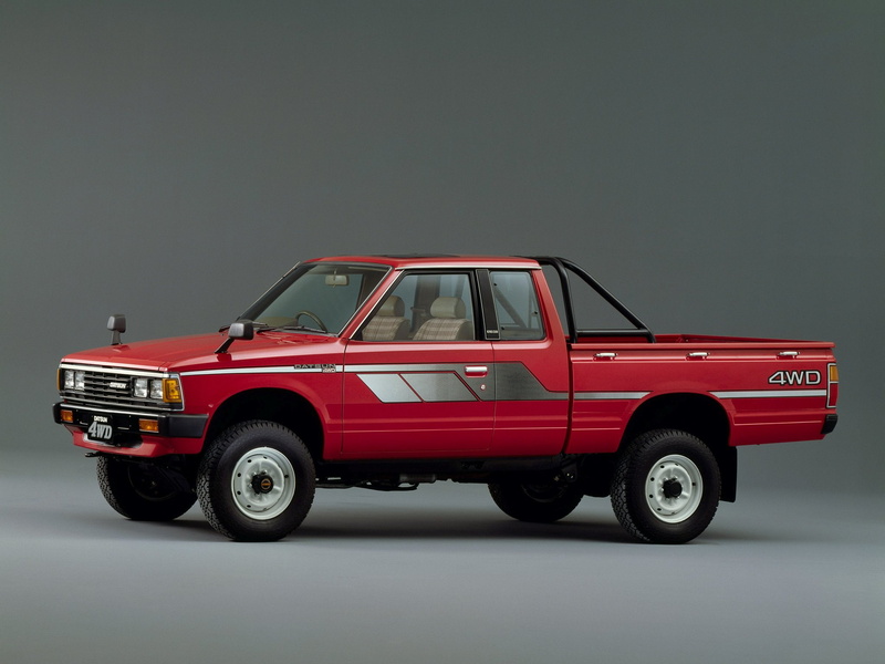 4wd, king, nissan, pickup, 1982, 1080P, jp spec, 720, cab, datsun
