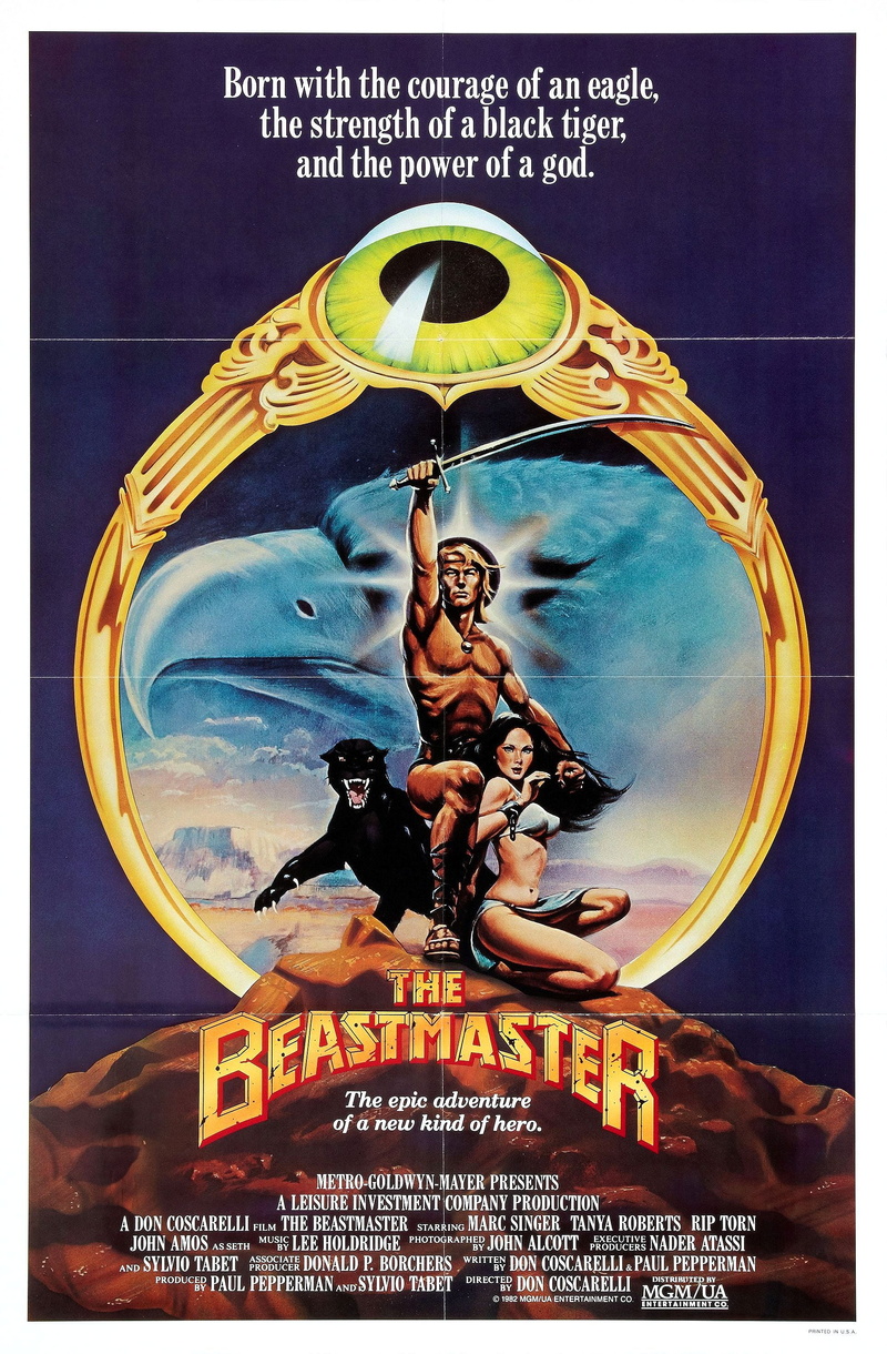 panthers, 2K, Beastmaster (1982), movie poster