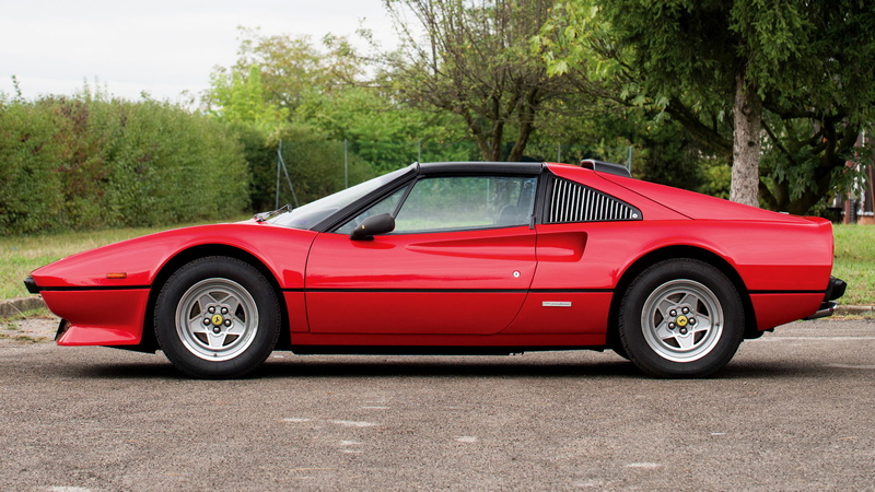 Ferrari 308 GTS Quattrovalvole, Sport Car, Old Car, Red Car, Ferrari, Grand Tourer, Convertible, Car, 1080P