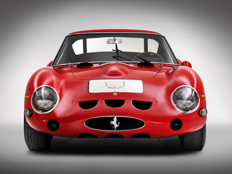 ferrari, studio shot, 250, close-up, 1080P, luxury, no people, gto, motor vehicle, wheel, transportation, arts culture and entertainment, sports car, shiny