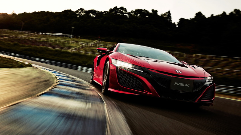 2019, car, on the move, nature, blurred motion, mode of transportation, NSX, land vehicle, Honda, sky, no people, tree, plant, outdoors, transportation