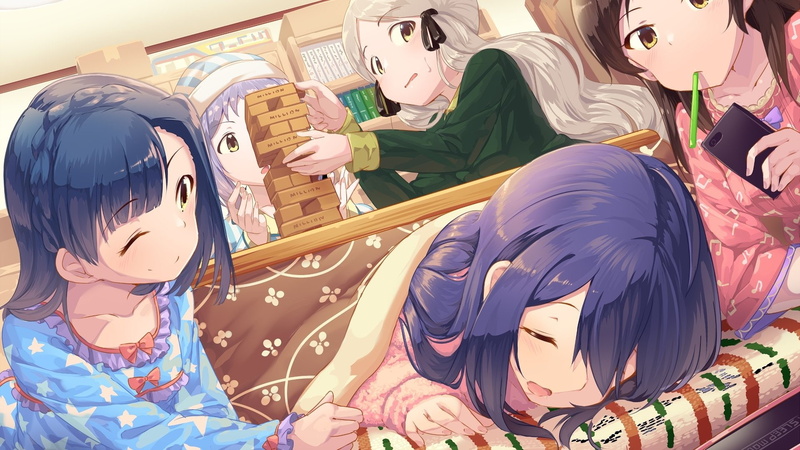 Anna Mochizuki, Anime, The iDOLM@STER, Roco Handa, 1080P, Shiho Kitazawa, Yuriko Nanao, Mizuki Makabe