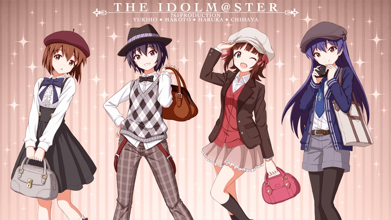 Yukiho Hagiwara, Chihaya Kisaragi, Anime, 1080P, Haruka Amami, Makoto Kikuchi, The iDOLM@STER