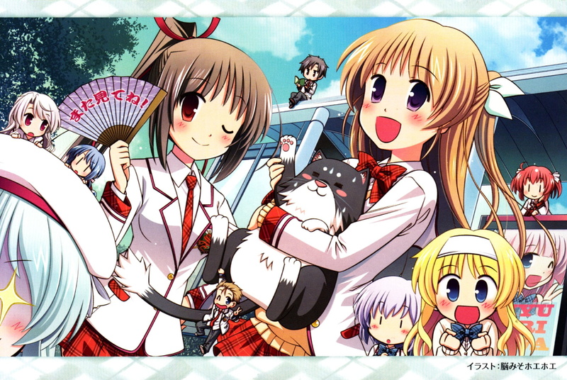 Ikkei Takamine, Miyu Serizawa, Tamamo Sakuraba, Aoi Takigawa, Tsugumi Shirasaki, Kyoutarou Kakei, Daitoshokan no Hitsujikai, Maho Mochizuki, Sayumi Ureshino