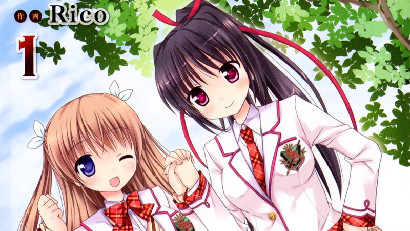 Anime, Daitoshokan no Hitsujikai, Tamamo Sakuraba, Tsugumi Shirasaki, 2K
