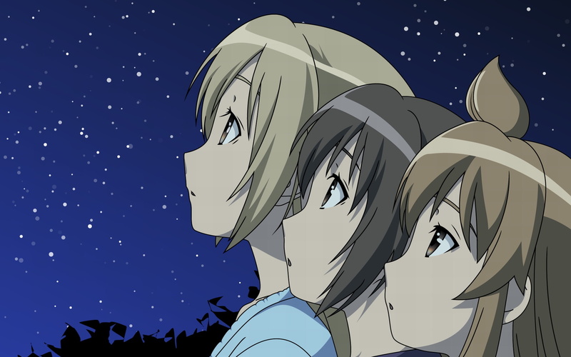 1080P, Minami-ke, Kana Minami, Chiaki Minami, Haruka Minami, Anime