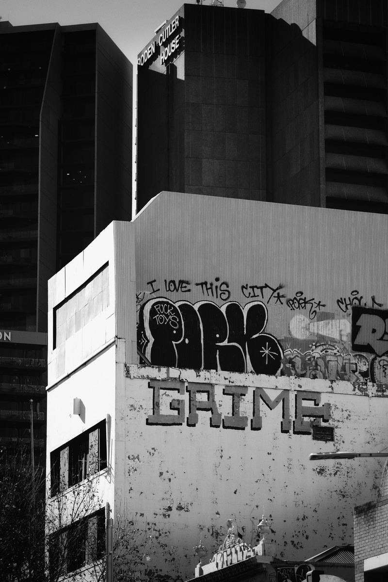 urban, western script, day, australia, tag, dirty, building, office building exterior, communication, car, architecture, wall - building feature, mode of transportation