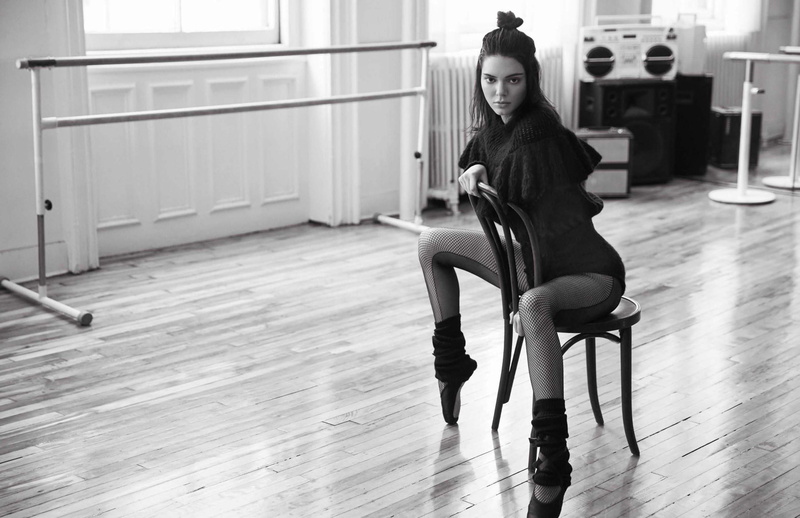 hairstyle, beautiful woman, beauty, celebrities, young women, full length, flooring, young adult, indoors, kendall jenner, women, photoshoot, vogue, sitting