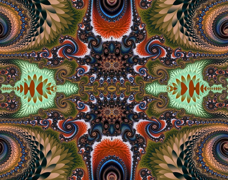 Khokhloma, bright, pattern, 1080P