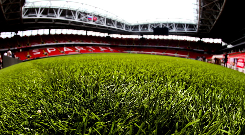 Spartacus Arena, Spartacus, "Spartacus-Arena", Spartak Stadium, 4K, Open Arena, Lawn, Stadium "Spartak", Opening, Grass, Arena, Spartak, Football, Russia