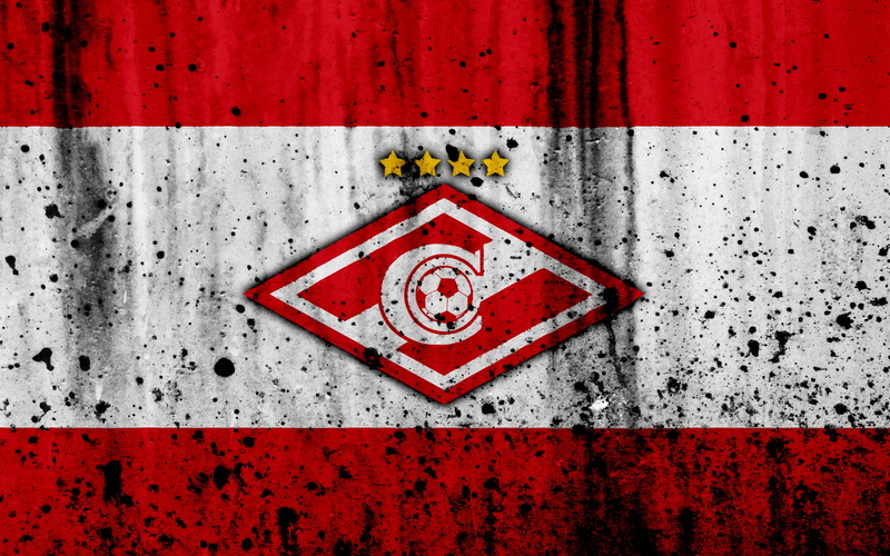 FC Spartak Moscow, Soccer, Logo, 4K, Emblem